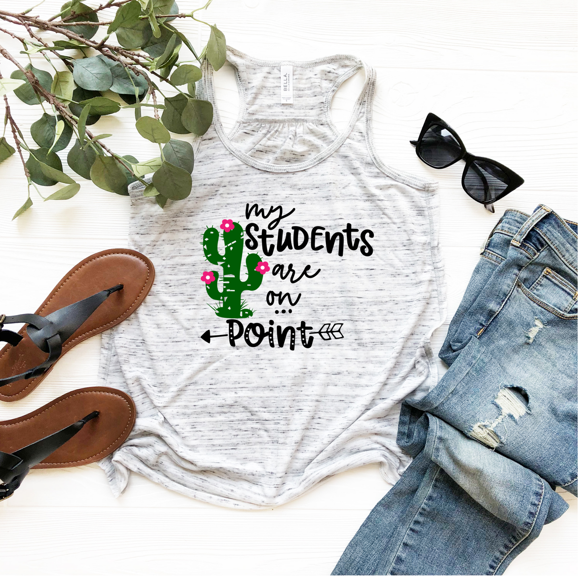 cactus sublimation transfer for teacher